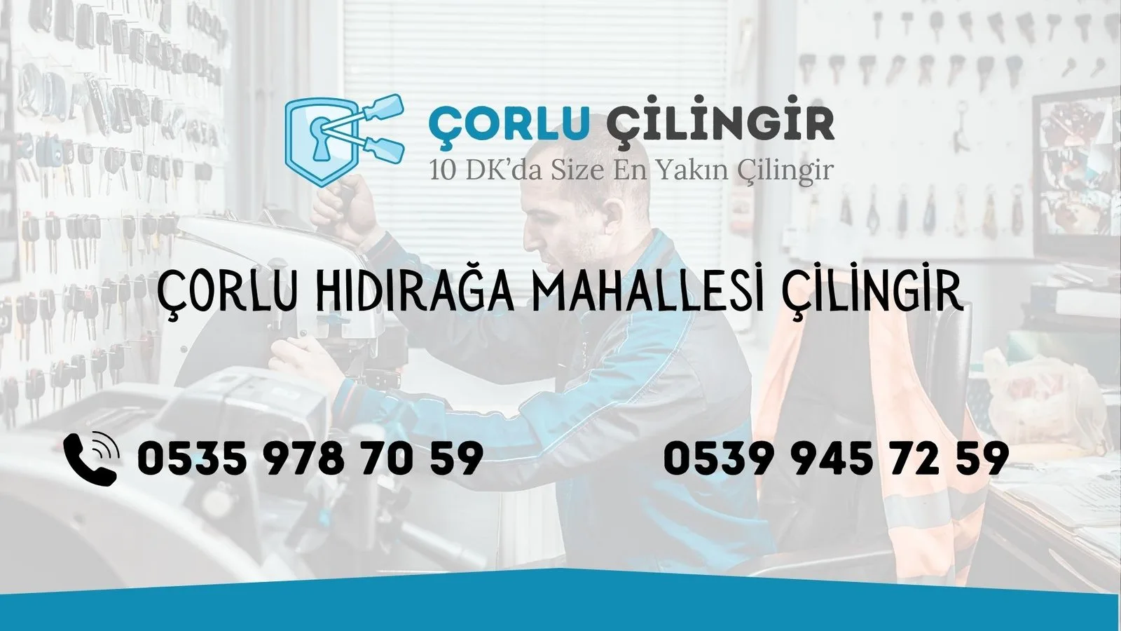 Çorlu Hıdırağa Mahallesi Çilingir - Görsel 1
